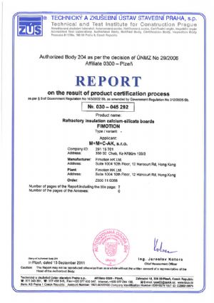 Test Report Made in Europe Lab