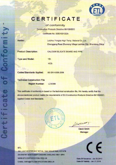 CE CERTIFICATE